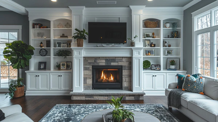 Stylish Faux Fireplace Ideas To Enhance Your Space