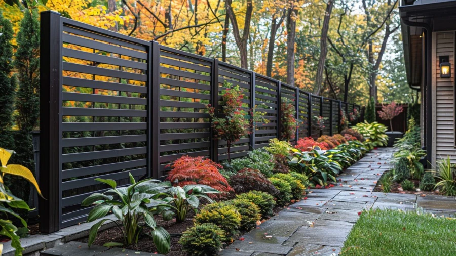 20 Creative and Stylish Horizontal Fence Ideas to Elevate Your Outdoor Space