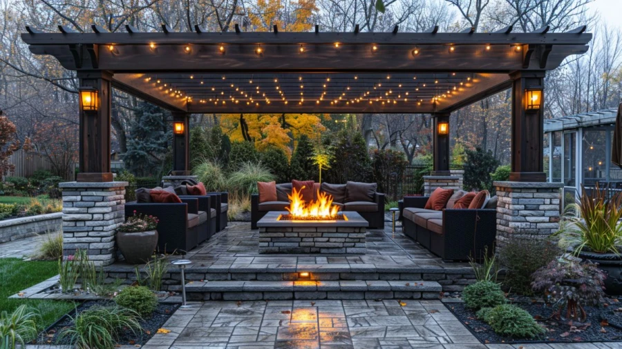 Illuminating Your Outdoor Space: 20 Creative Pergola Lighting Ideas