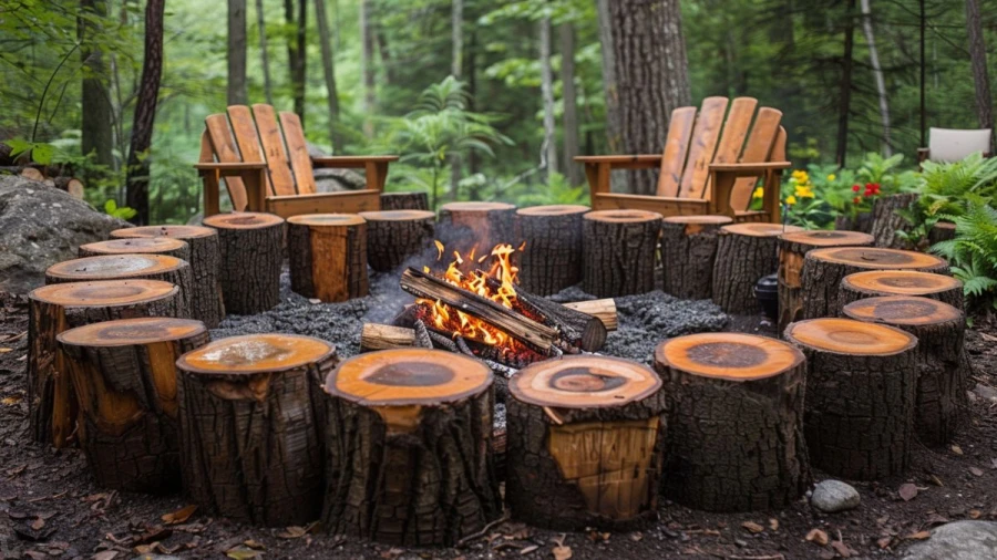 20 Creative and Practical Tree Stumps Ideas: Transform Your Garden and Home