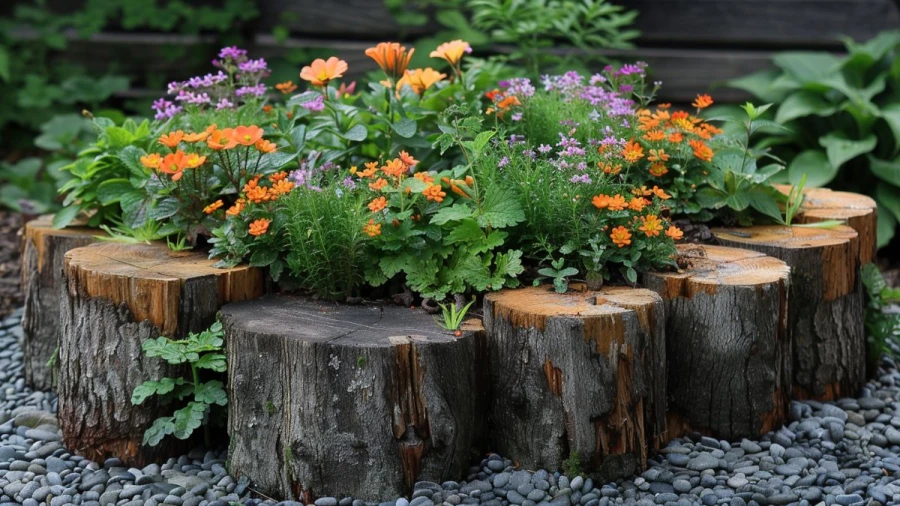 20 Creative and Practical Tree Stumps Ideas: Transform Your Garden and Home