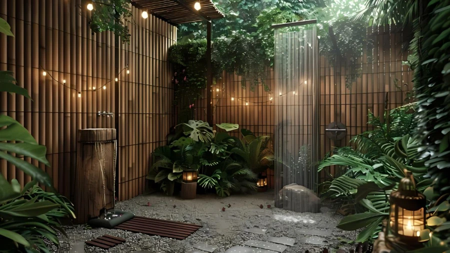 20 Creative Backyard Outdoor Shower Ideas for Refreshing Outdoor Spaces