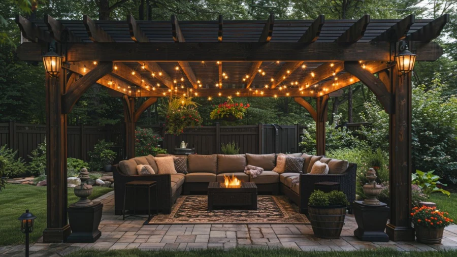 Illuminating Your Outdoor Space: 20 Creative Pergola Lighting Ideas