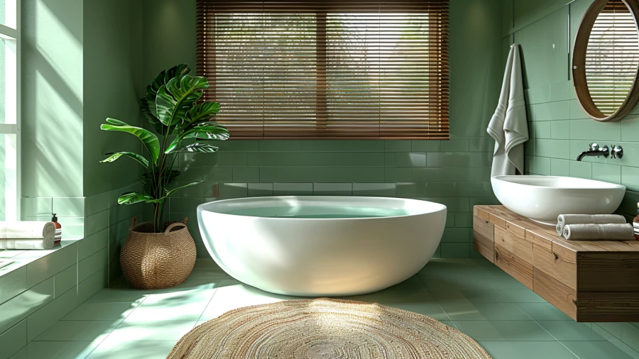 Embrace Serenity with 20 Sage Green Bathroom Ideas
