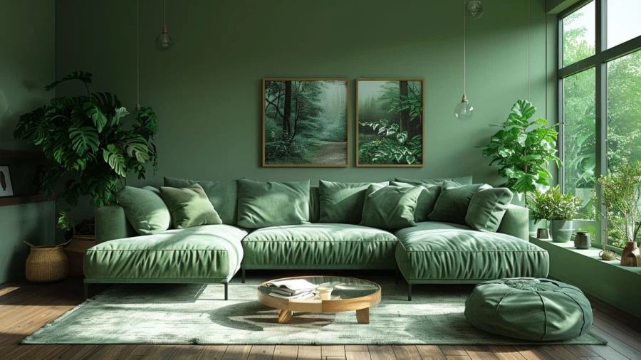 Fresh and Stylish Green Living Room Ideas for a Vibrant Space
