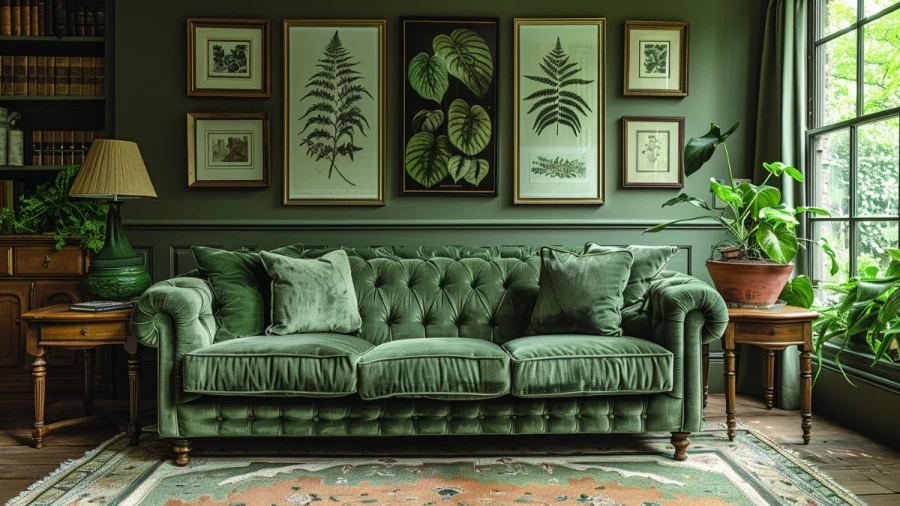 Fresh and Stylish Green Living Room Ideas for a Vibrant Space