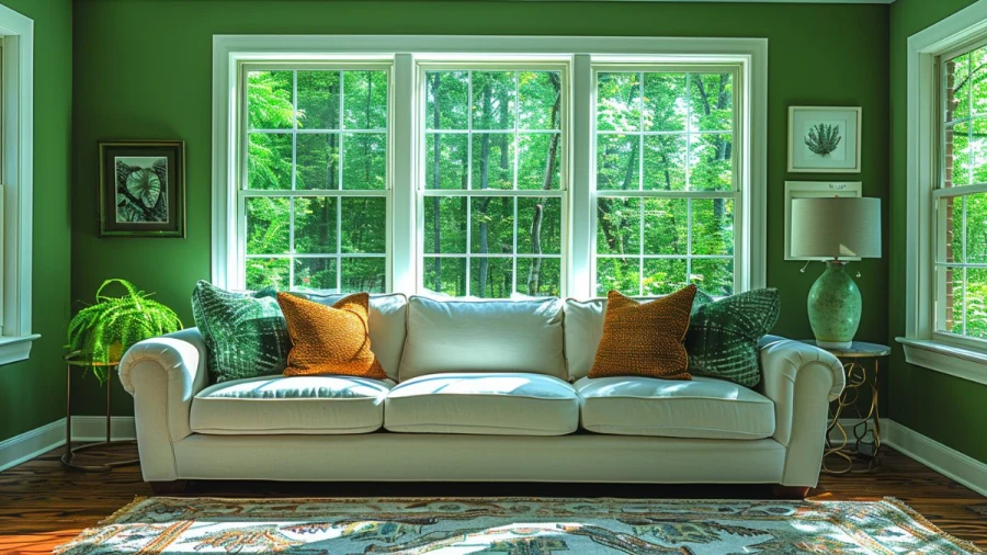 Fresh and Stylish Green Living Room Ideas for a Vibrant Space