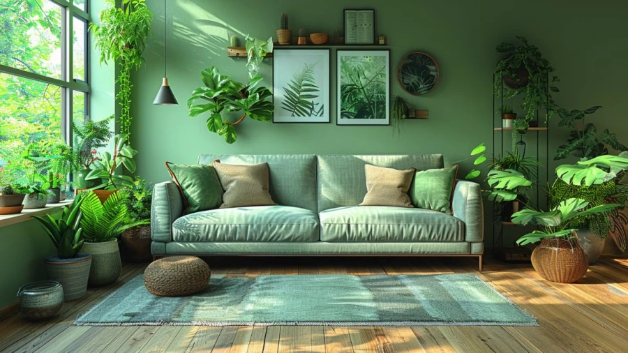 Fresh and Stylish Green Living Room Ideas for a Vibrant Space