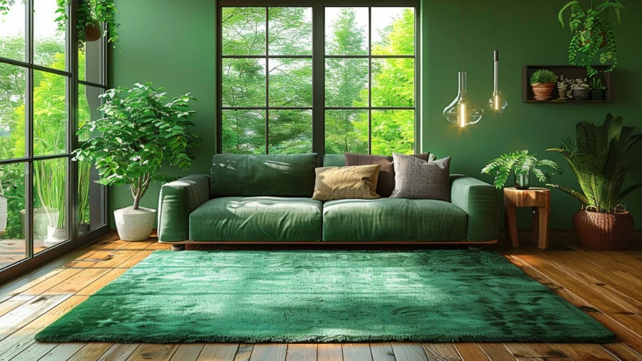 Fresh and Stylish Green Living Room Ideas for a Vibrant Space
