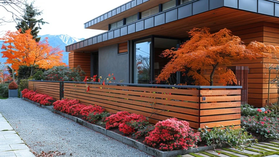 20 Creative and Stylish Horizontal Fence Ideas to Elevate Your Outdoor Space