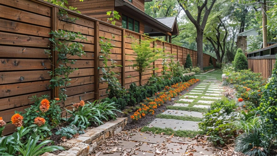 20 Creative and Stylish Horizontal Fence Ideas to Elevate Your Outdoor Space