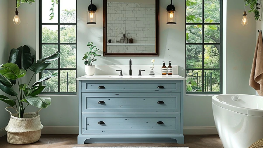 Chic Blue Bathroom Vanity Ideas: Fresh Looks and Inspiration