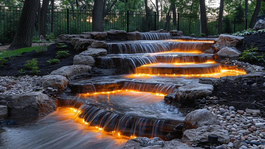 20 Creative Pond Waterfall Ideas for Your Garden