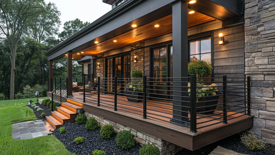 20 Creative Porch Railing Ideas to Elevate Your Home's Curb Appeal