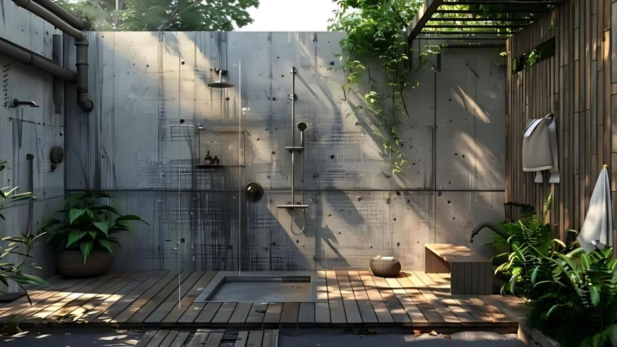 20 Creative Backyard Outdoor Shower Ideas for Refreshing Outdoor Spaces