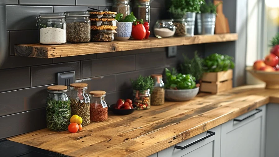 Innovative Kitchen Floating Shelves Ideas For A Sleek And Functional Look