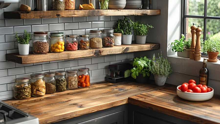 Innovative Kitchen Floating Shelves Ideas For A Sleek And Functional Look