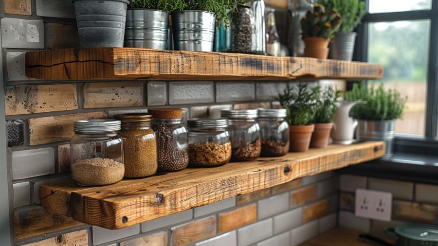 Innovative Kitchen Floating Shelves Ideas For A Sleek And Functional Look