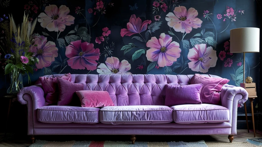 20 Creative Purple Wall Ideas to Transform Your Space