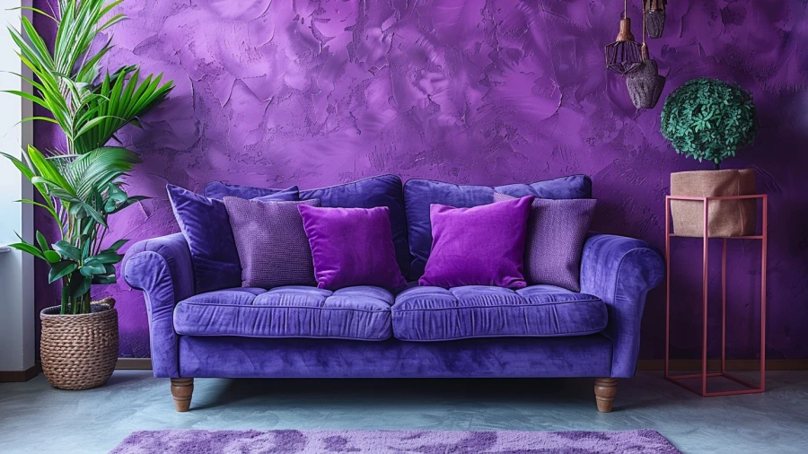 20 Creative Purple Wall Ideas to Transform Your Space
