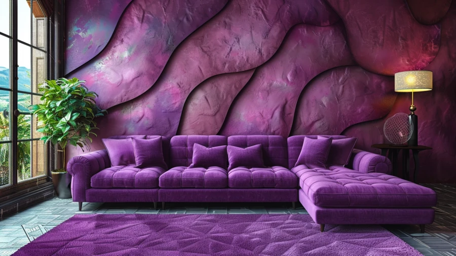 20 Creative Purple Wall Ideas to Transform Your Space