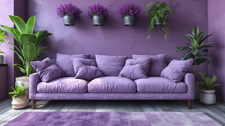 20 Creative Purple Wall Ideas to Transform Your Space