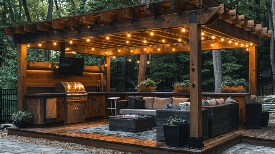 Illuminating Your Outdoor Space: 20 Creative Pergola Lighting Ideas