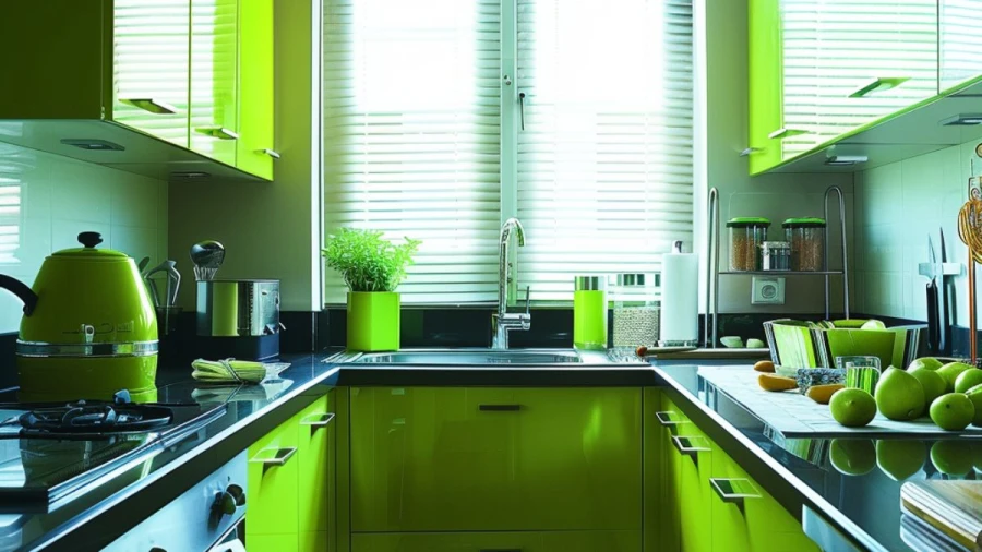 20 Fresh and Stylish Green Kitchen Cabinet Ideas for a Modern Look