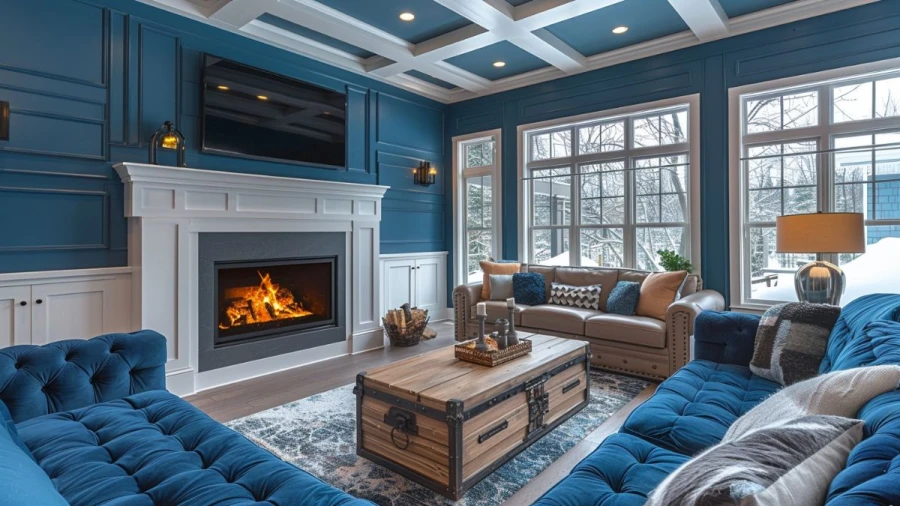 Stylish Linear Fireplace Ideas To Elevate Your Home's Modern Look