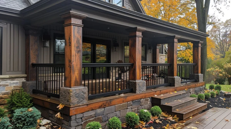 20 Creative Porch Railing Ideas to Elevate Your Home's Curb Appeal