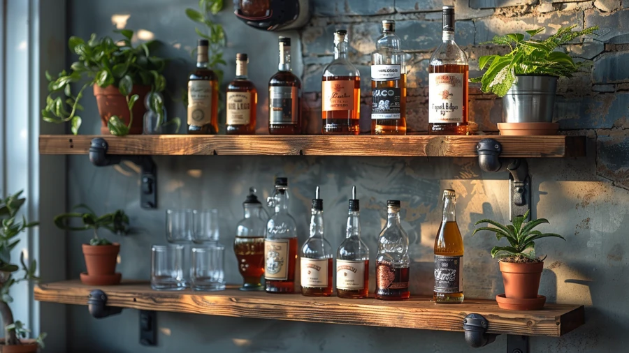 20 Unique Bar Shelf Ideas for Every Style