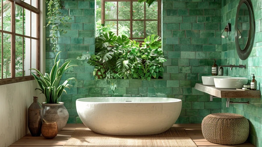Embrace Serenity with 20 Sage Green Bathroom Ideas