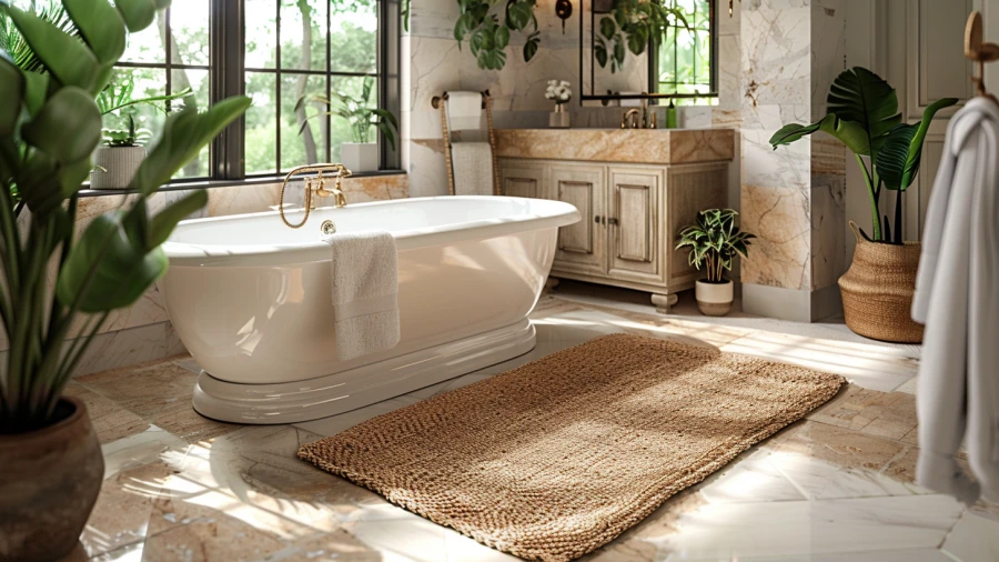 20 Innovative Bathroom Rug Ideas to Transform Your Space