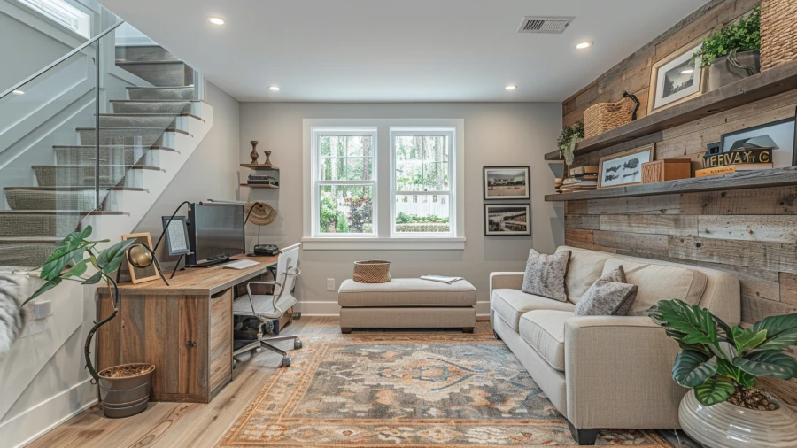 Creative Basement Office Ideas for an Inspiring Workspace