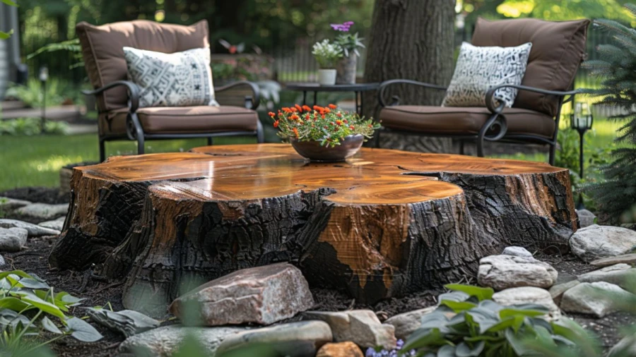 20 Creative and Practical Tree Stumps Ideas: Transform Your Garden and Home