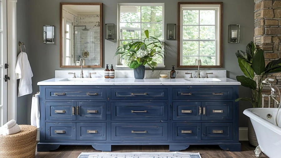 Chic Blue Bathroom Vanity Ideas: Fresh Looks and Inspiration