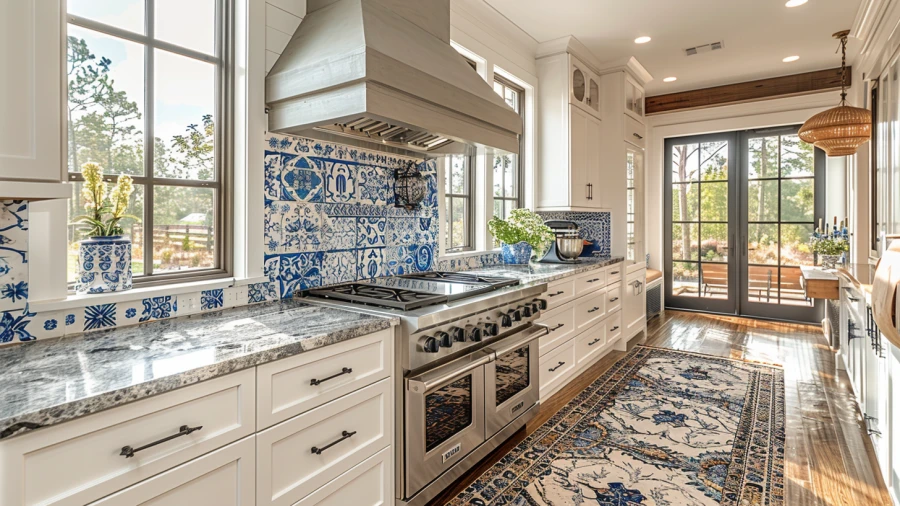 20 Modern Coastal Blue and White Kitchen Ideas