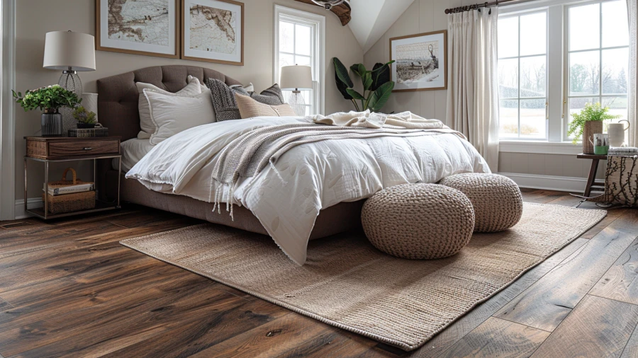 20 Elevate Your Space with Innovative Bedroom Flooring Ideas