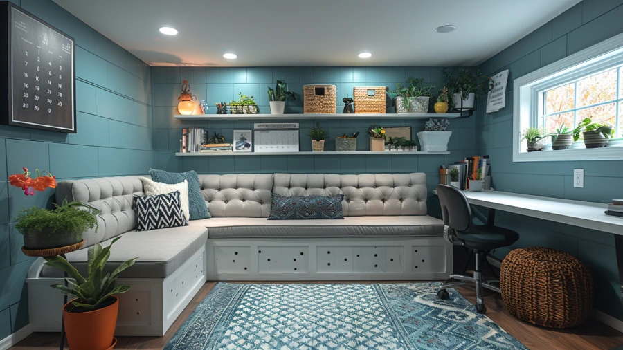 Creative Basement Office Ideas for an Inspiring Workspace