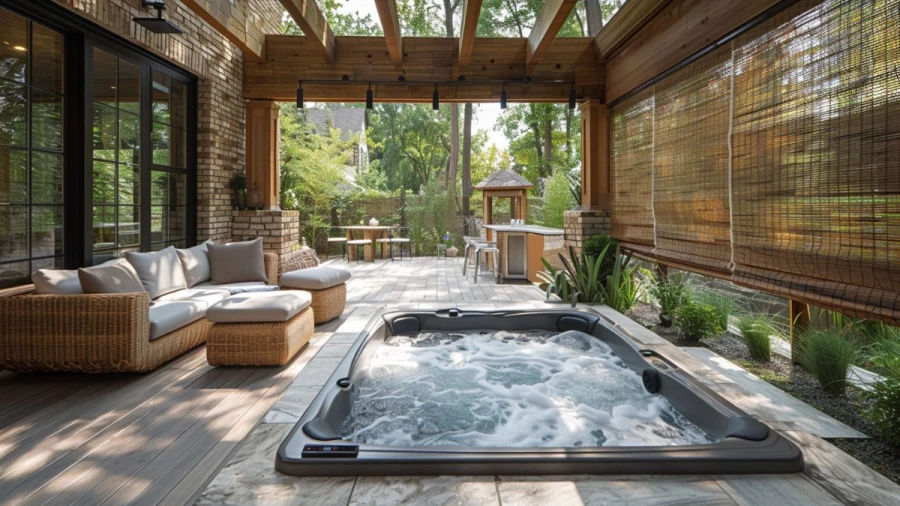 20 Ultimate Backyard Hot Tub Privacy Ideas: Create Your Personal Oasis