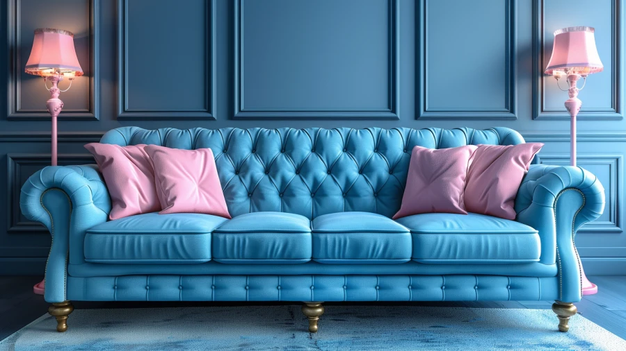 20 Creative Ways to Style Your Blue Couch Living Room