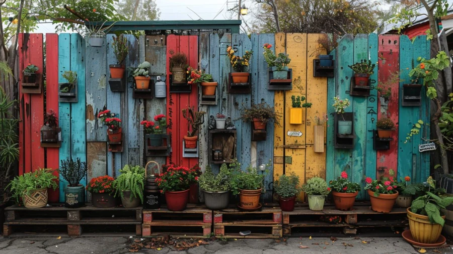 Creative Pallet Fence Ideas: Affordable And Stylish Solutions For Your Yard