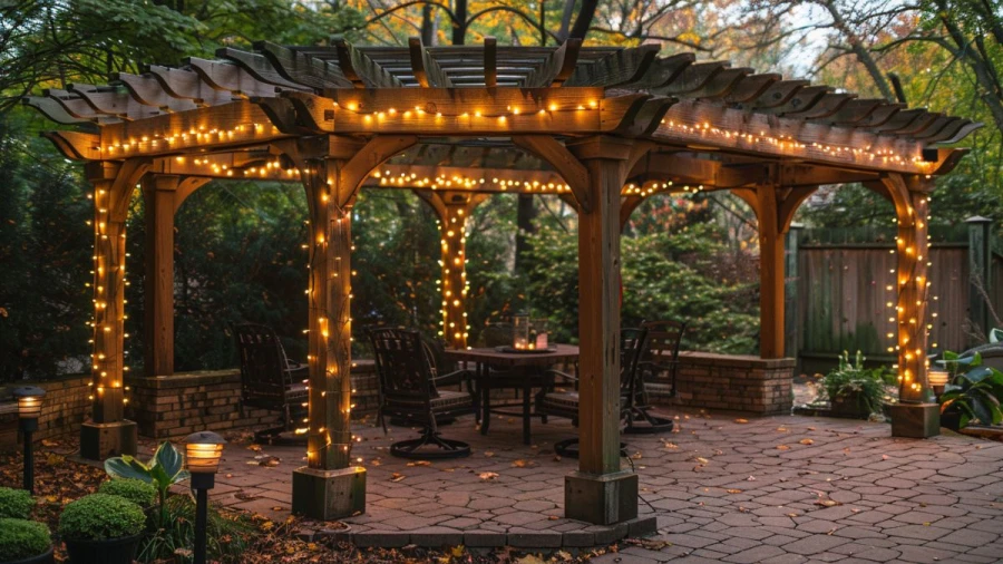 Illuminating Your Outdoor Space: 20 Creative Pergola Lighting Ideas