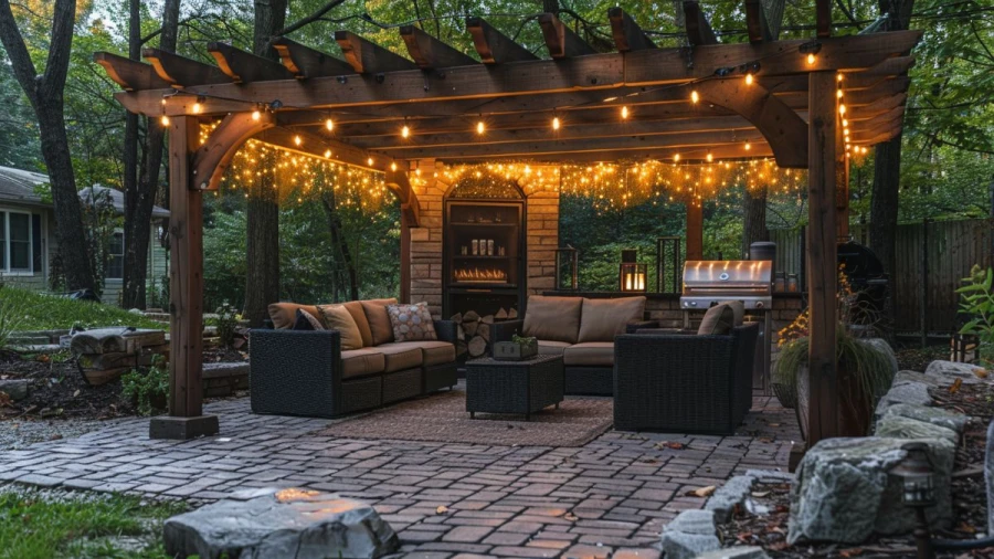 Illuminating Your Outdoor Space: 20 Creative Pergola Lighting Ideas