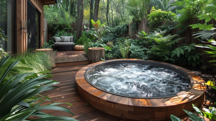 20 Ultimate Backyard Hot Tub Privacy Ideas: Create Your Personal Oasis