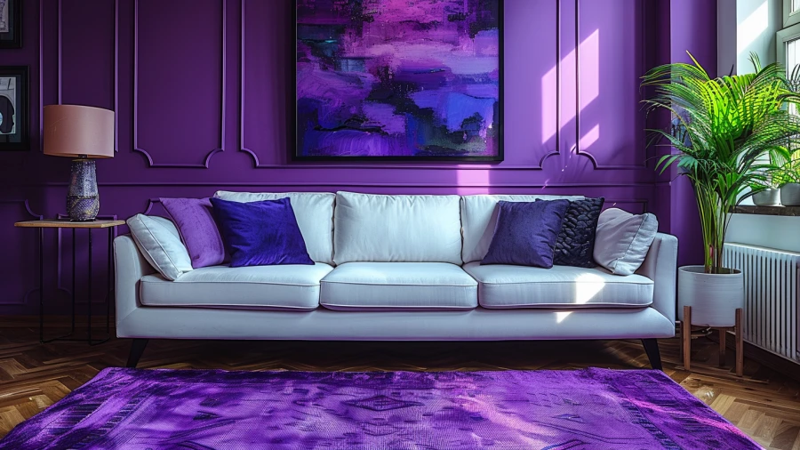 20 Creative Purple Wall Ideas to Transform Your Space