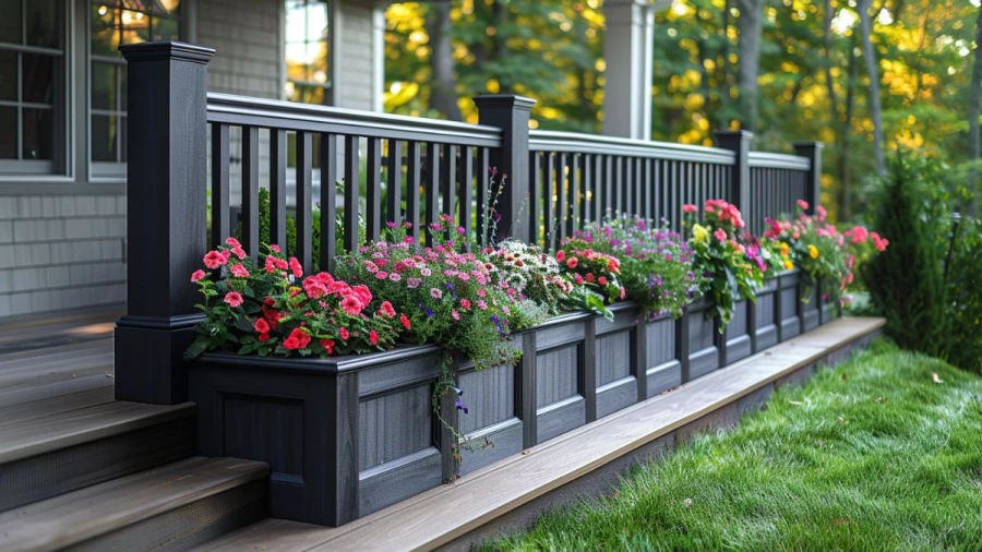 20 Creative Porch Railing Ideas to Elevate Your Home's Curb Appeal