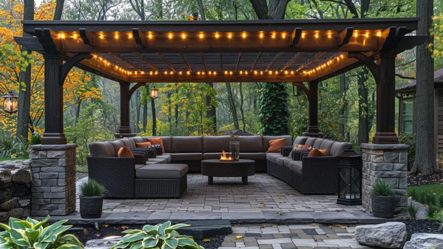 Illuminating Your Outdoor Space: 20 Creative Pergola Lighting Ideas