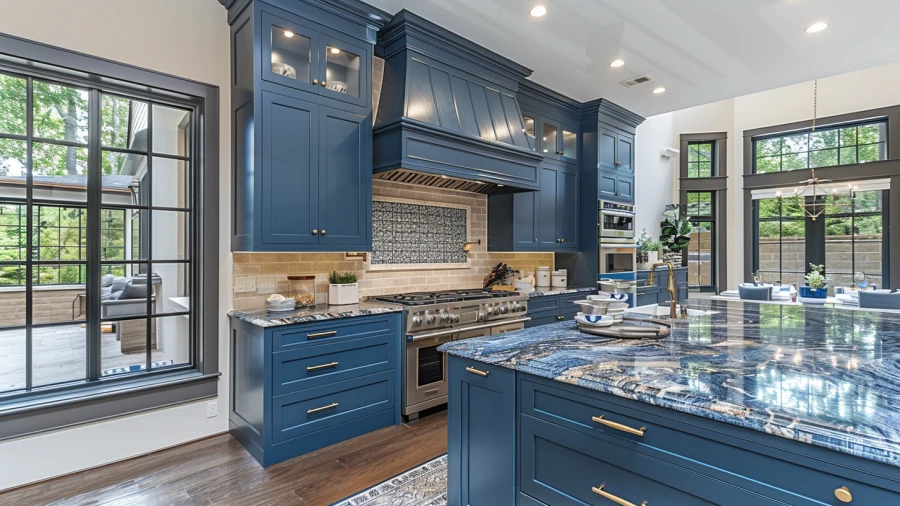 20 Modern Coastal Blue and White Kitchen Ideas