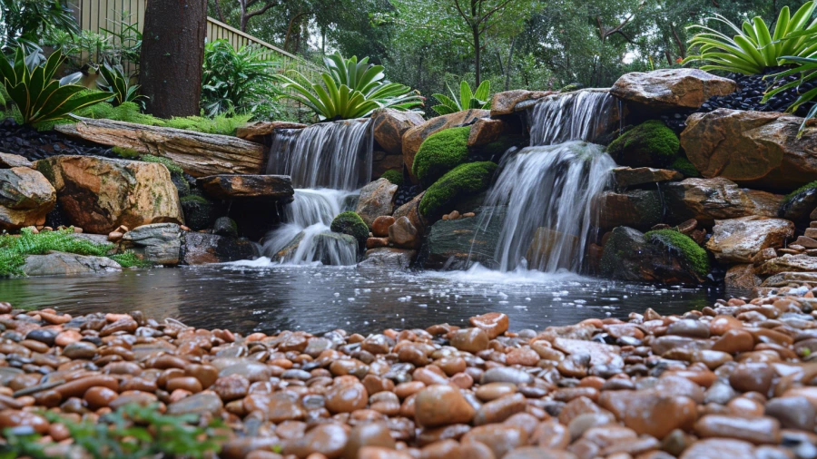 20 Creative Pond Waterfall Ideas for Your Garden
